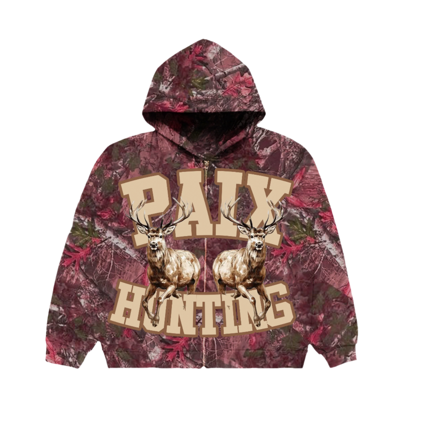 CLP BLOODY PINK CAMO HOODIE